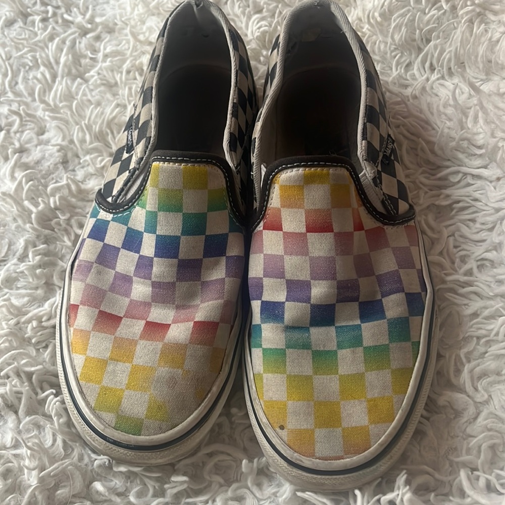 Rainbow van slides